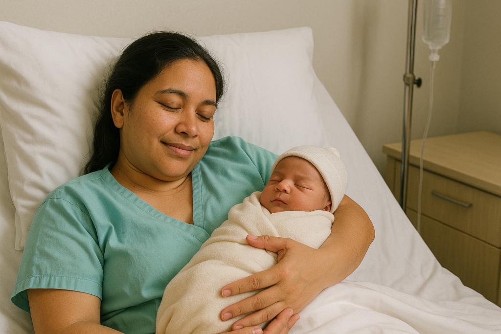 bentan selepas bersalin