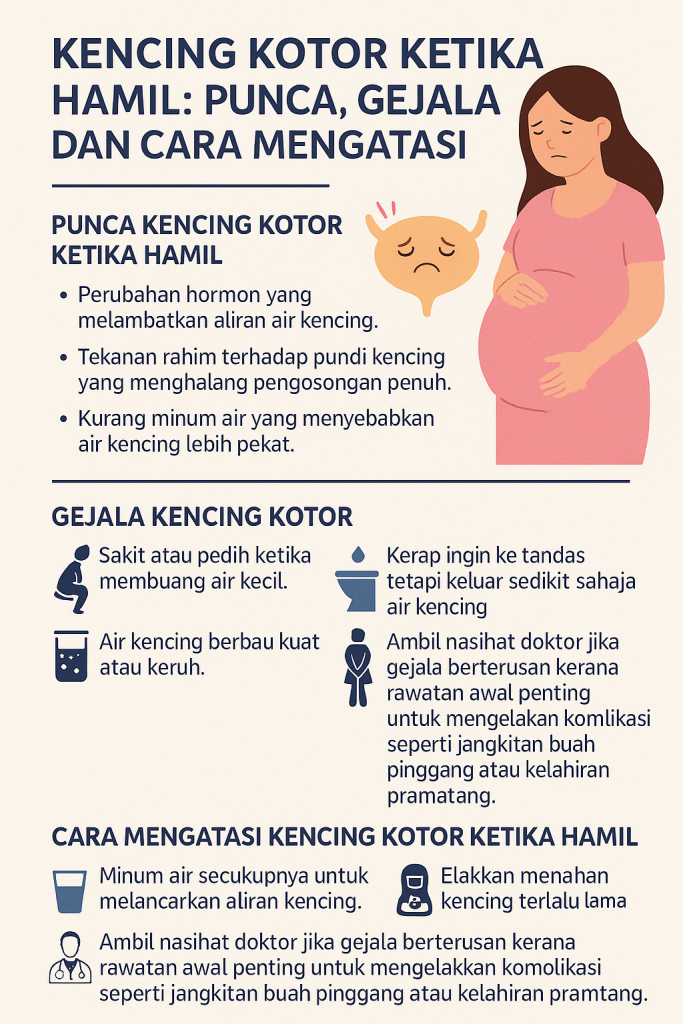 kencing kotor ketika hamil
