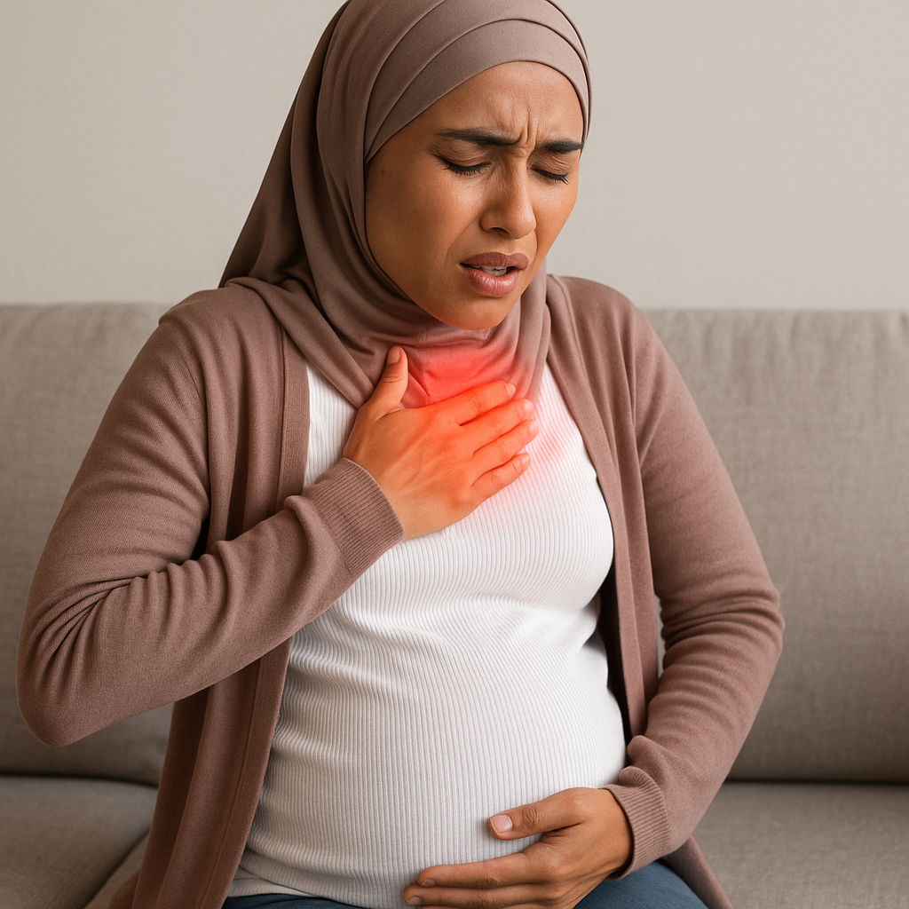 pedih ulu hati ketika hamil