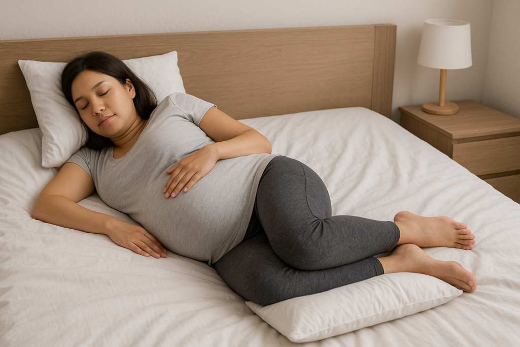 posisi tidur ibu hamil