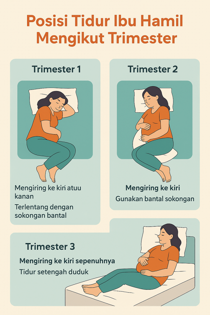 posisi tidur ibu hamil 