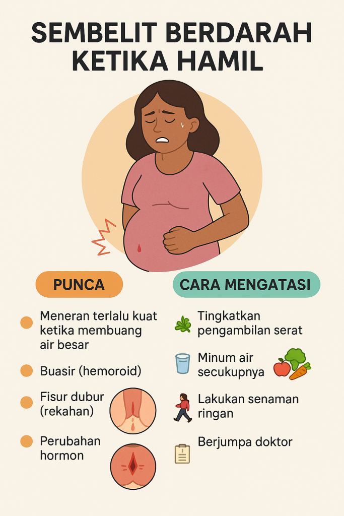 sembelit ketika hamil