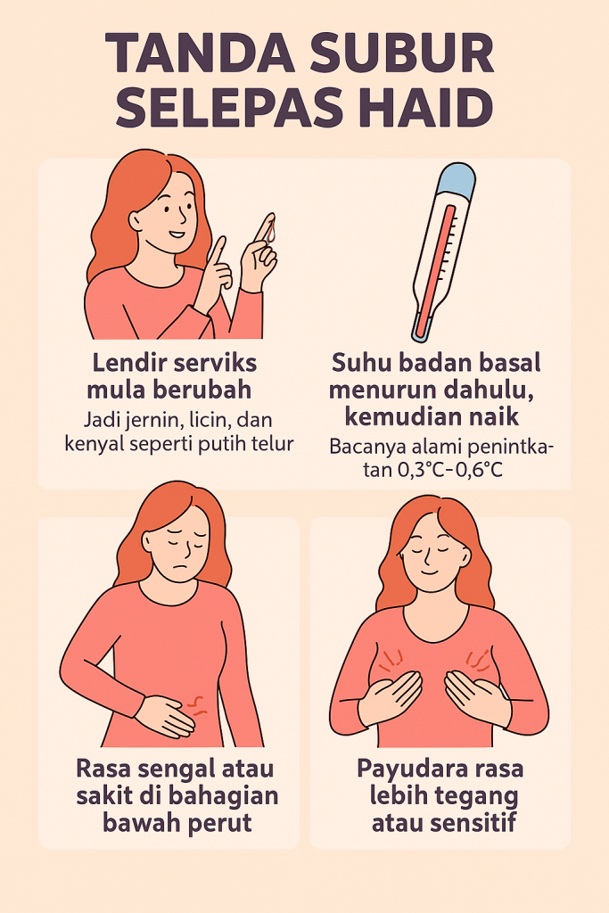 waktu subur selepas haid