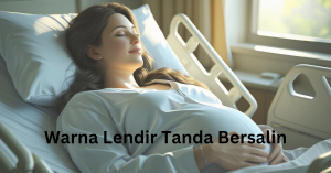 warna lendir tanda bersalin