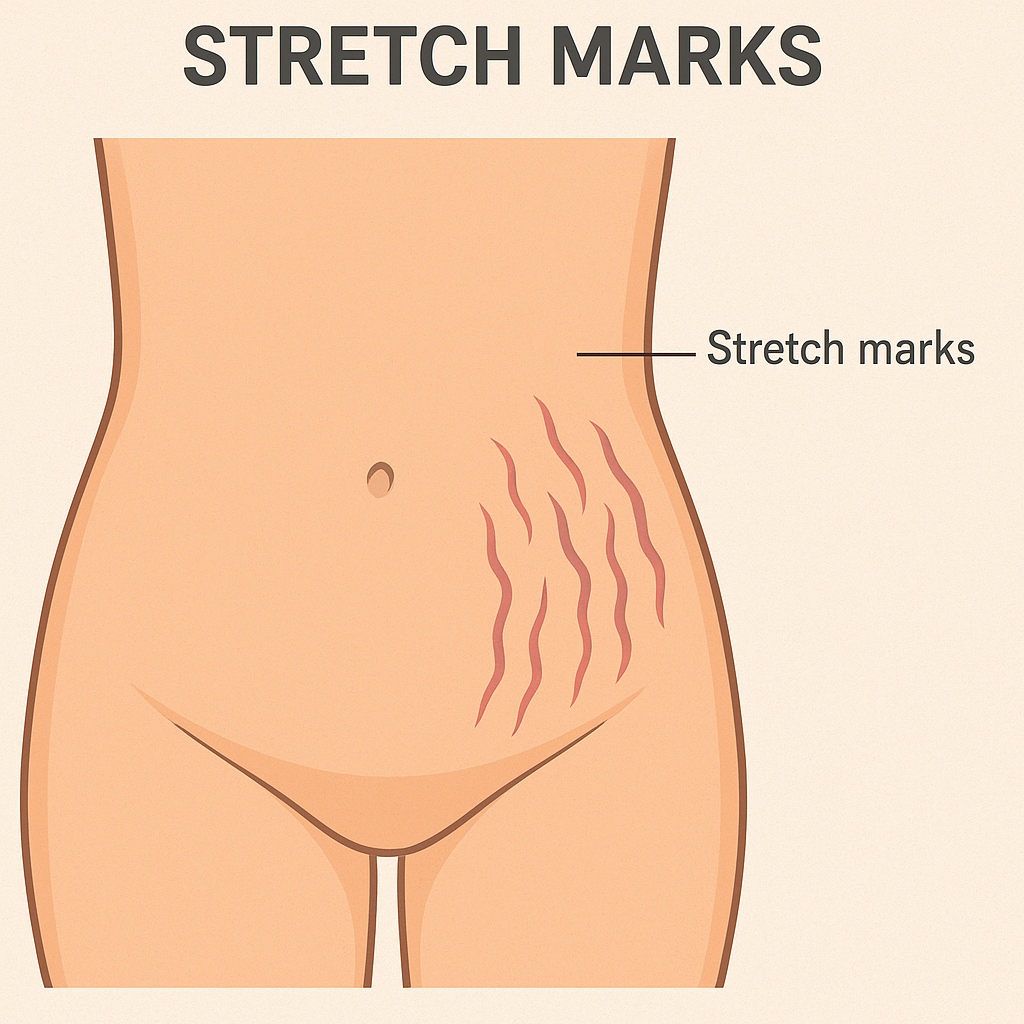 cara hilangkan stretch mark