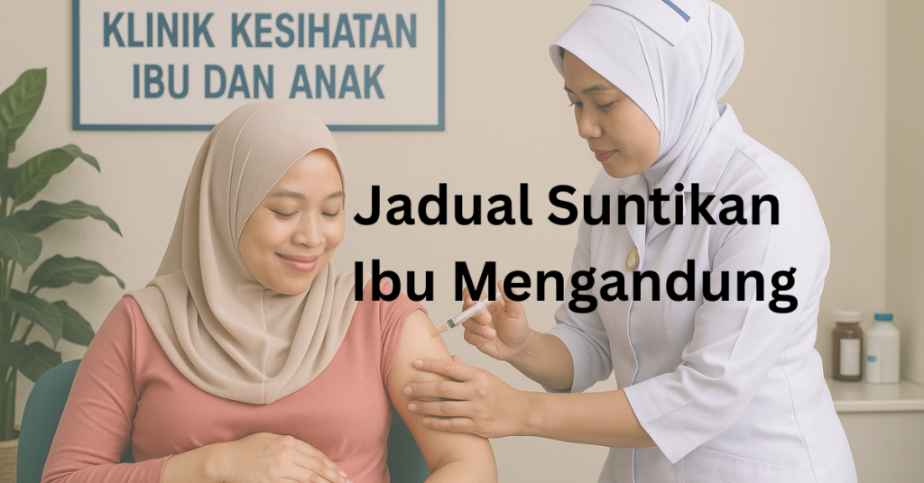 Sayangi Diri & Bayi Anda, Jangan Abaikan Jadual Suntikan Ibu Mengandung Ini!