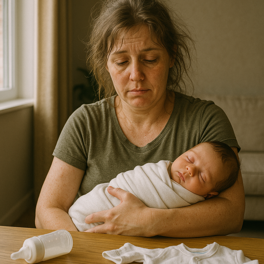 meroyan selepas bersalin