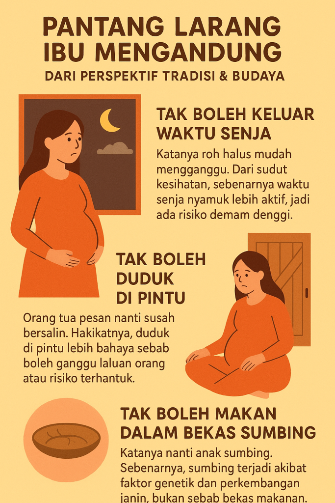pantang larang ibu mengandung