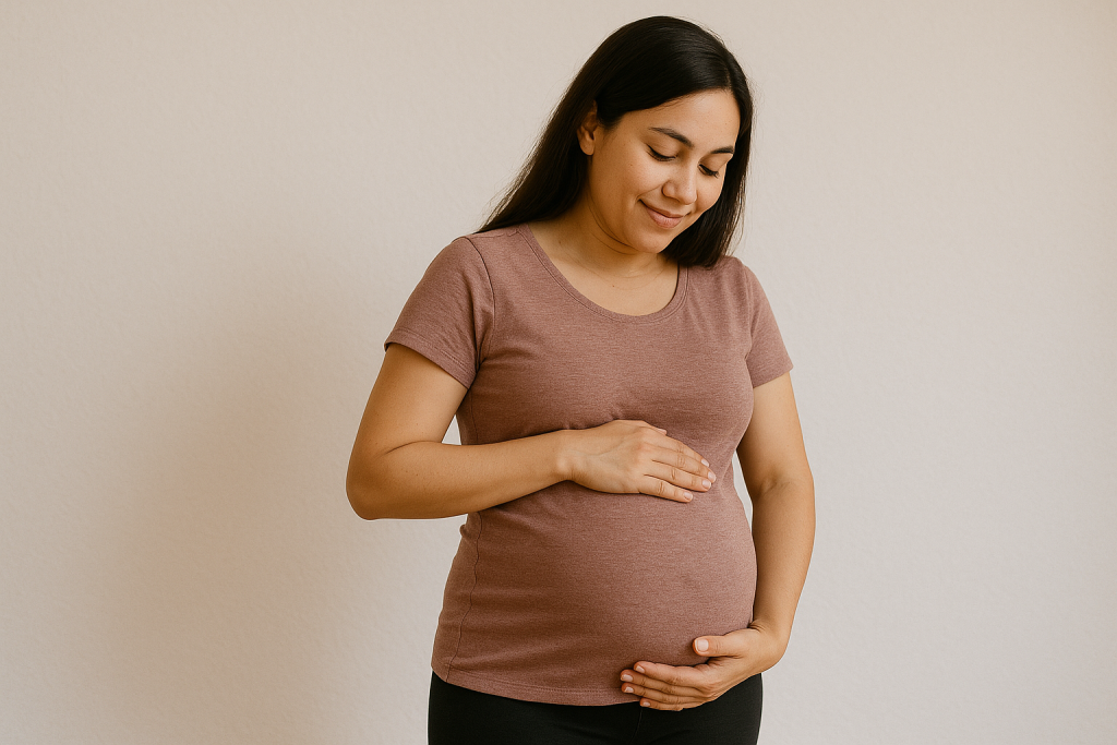 perut mengeras dan bayi aktif bergerak