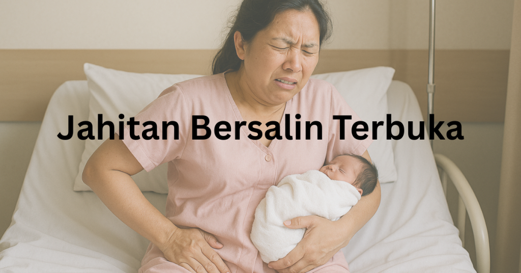 Sakitnya Jahitan Bersalin Terbuka, Jangan Panik! Ketahui Punca & Apa Yang Perlu Ibu Buat