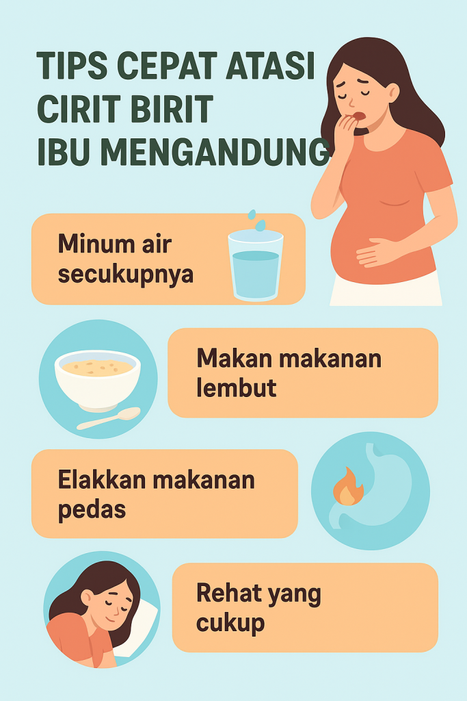 ibu mengandung cirit birit