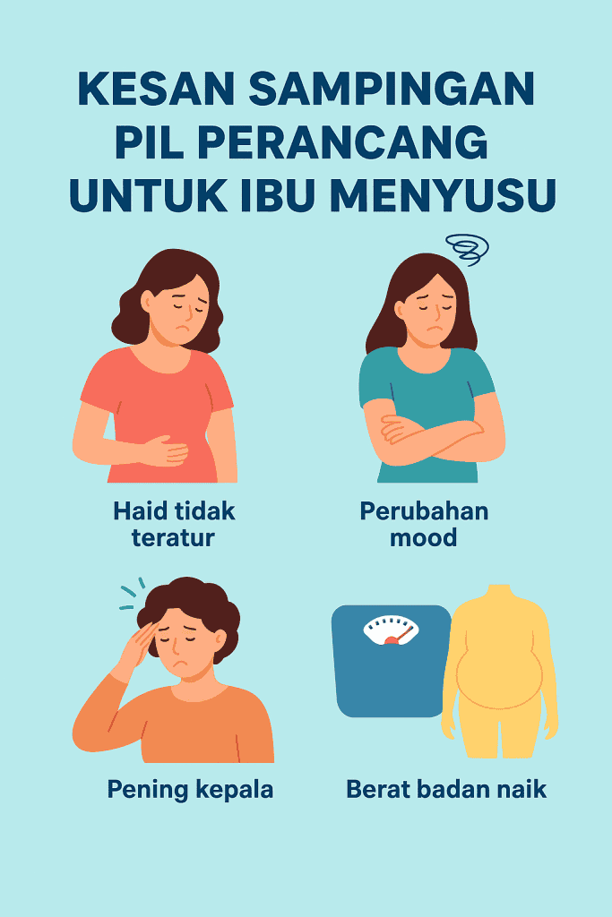 pil perancang untuk ibu menyusu