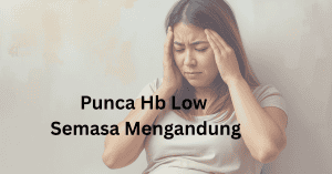 punca hb low semasa mengandung