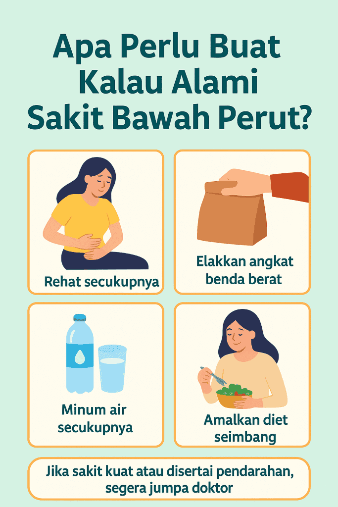 sakit bawah perut tanda hamil