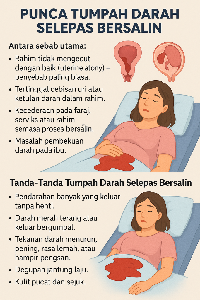 tumpah darah selepas bersalin