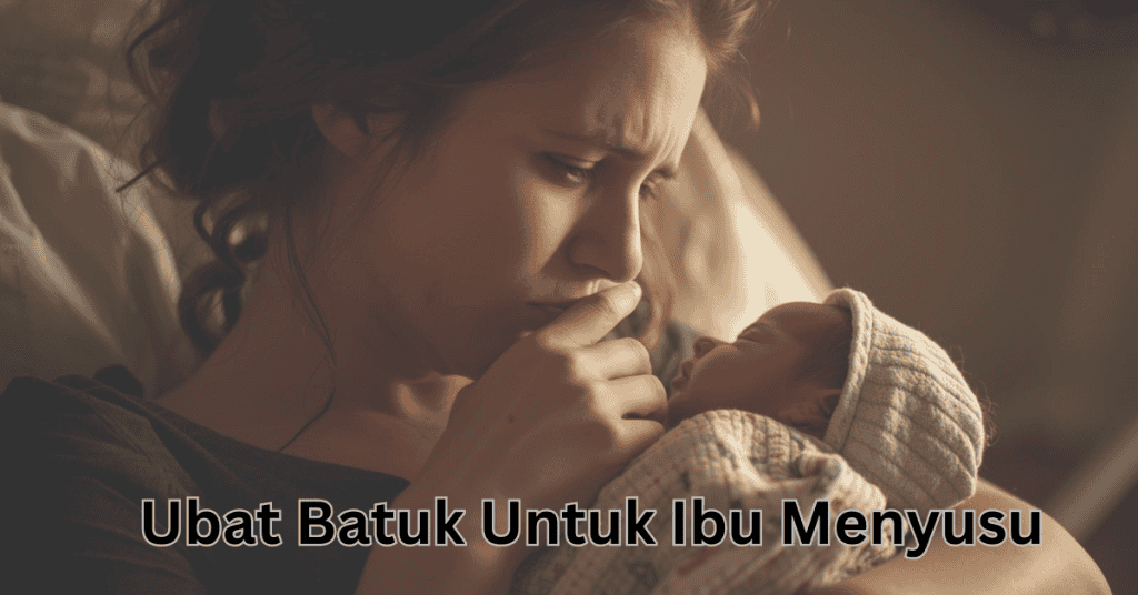 Risau Nak Makan Ubat Sebab Menyusukan Bayi? Ini Pilihan Ubat Batuk Yang Selamat Untuk Ibu Menyusu!