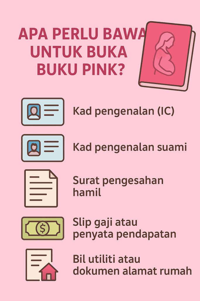 apa perlu bawa untuk buka buku pink