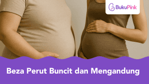 beza perut buncit dan mengandung