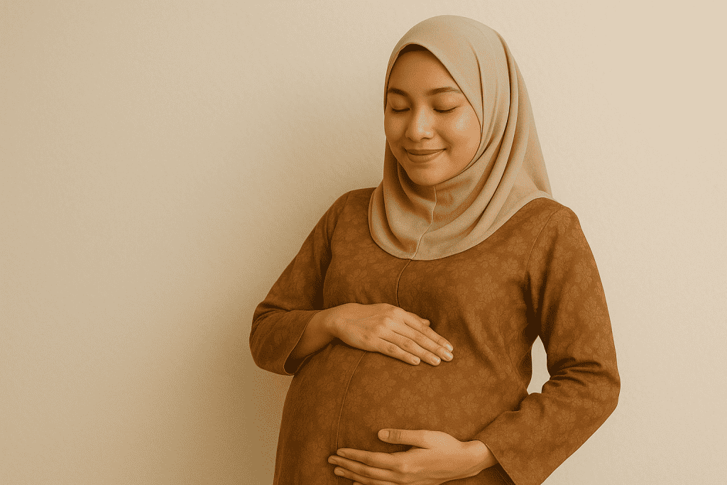 beza perut buncit dan mengandung