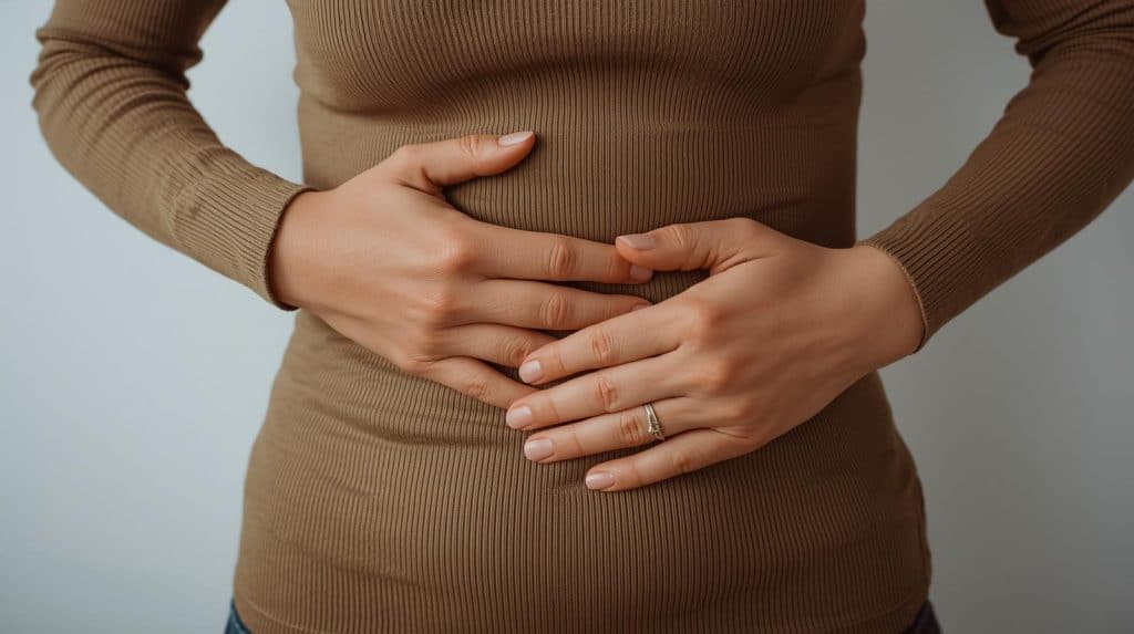 keputihan coklat sebelum haid