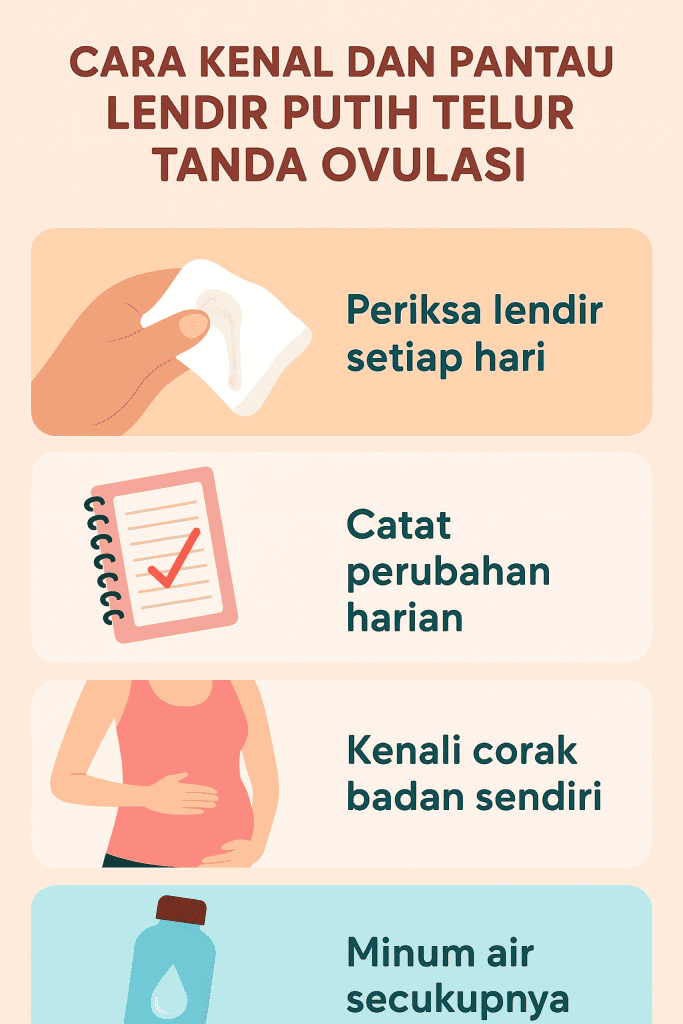 lendir putih telur tanda ovulasi