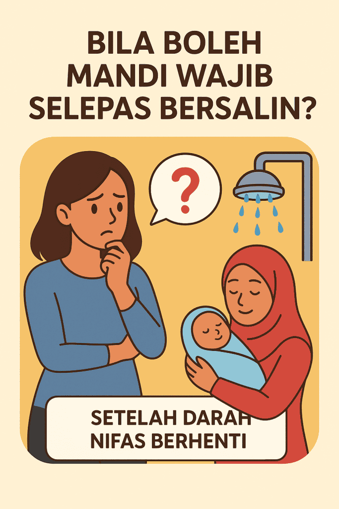 mandi wajib selepas bersalin