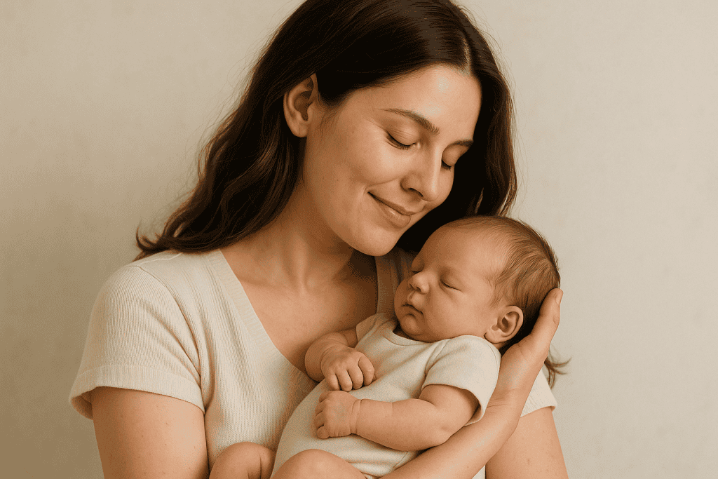 perut mengandung anak lelaki