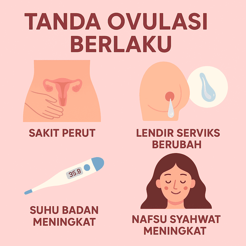 tanda ovulasi berlaku