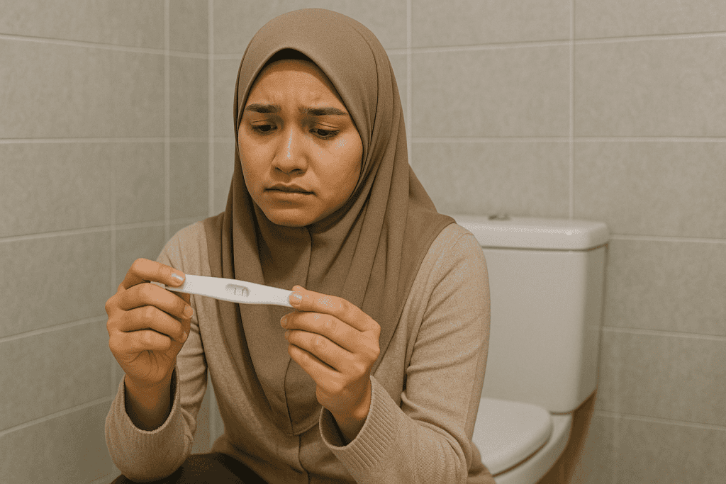 tanda tiub fallopio tersumbat