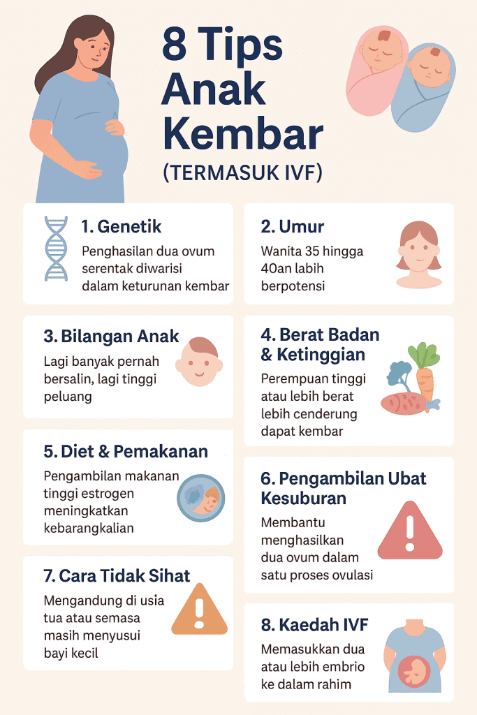tips anak kembar